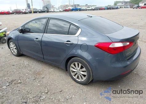 2014 Kia Forte Ex z USA, uszkodzony, nr VIN KNAFX4A84E5054880